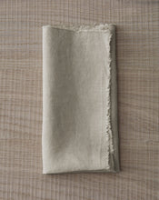 Load image into Gallery viewer, Tab Fringe Linen Napkin
